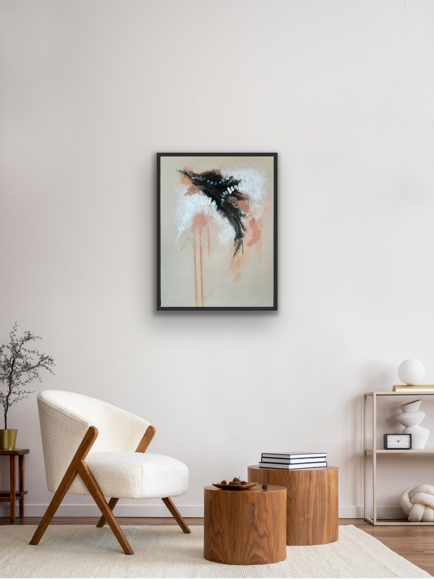 Hope is Like a Bird – Acrylic Painting on Gallery Wrapped Canvas