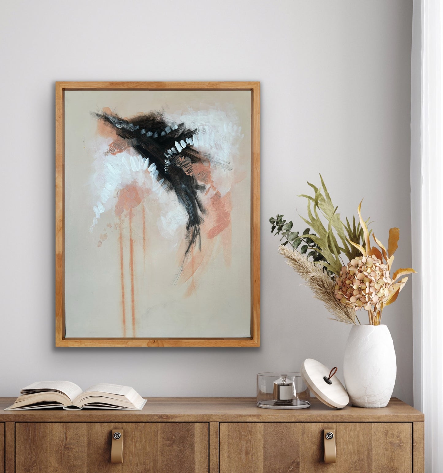 Hope is Like a Bird – Acrylic Painting on Gallery Wrapped Canvas