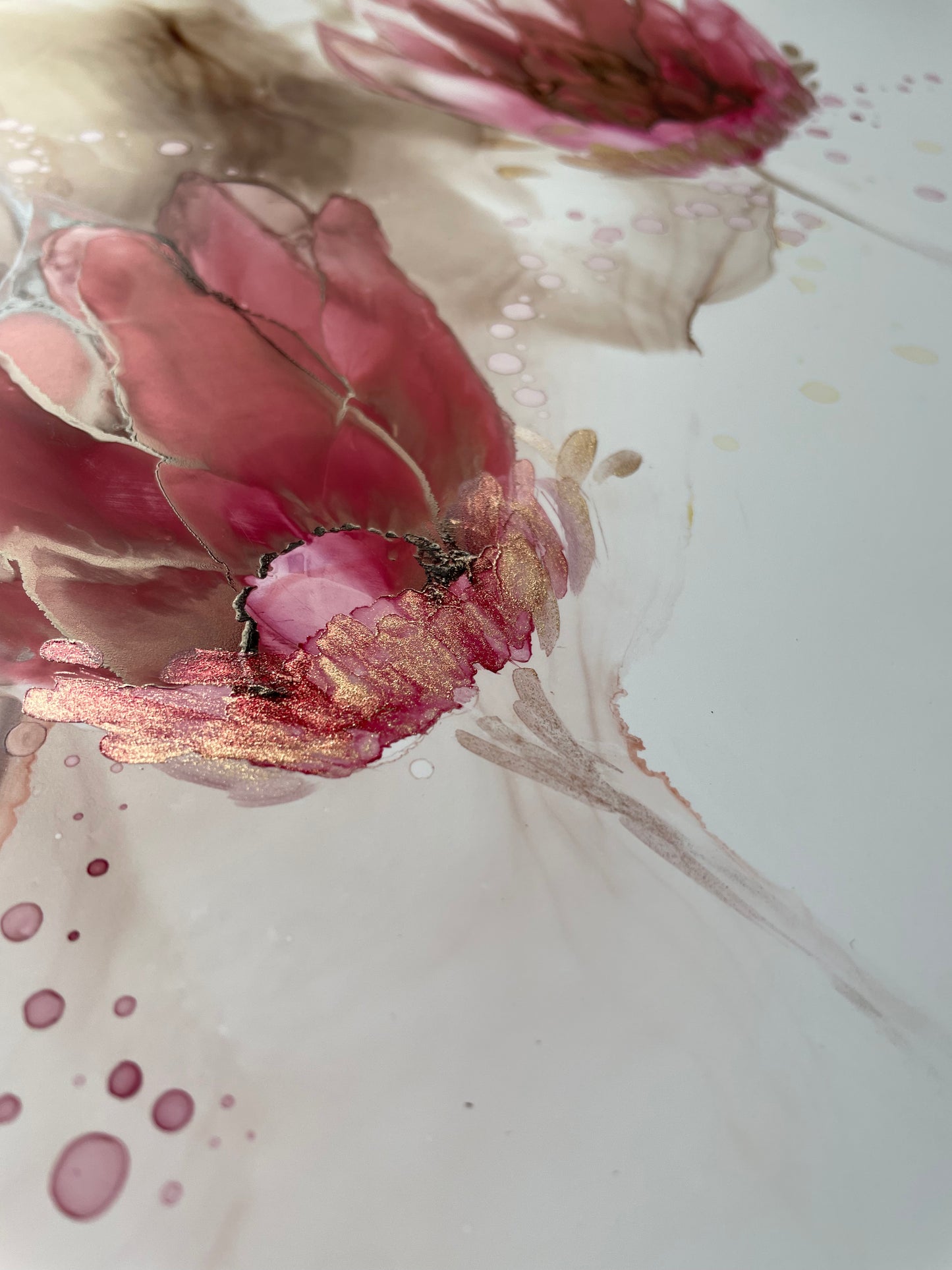 Autumn Splendor - Original floral painting in Autumn colors
