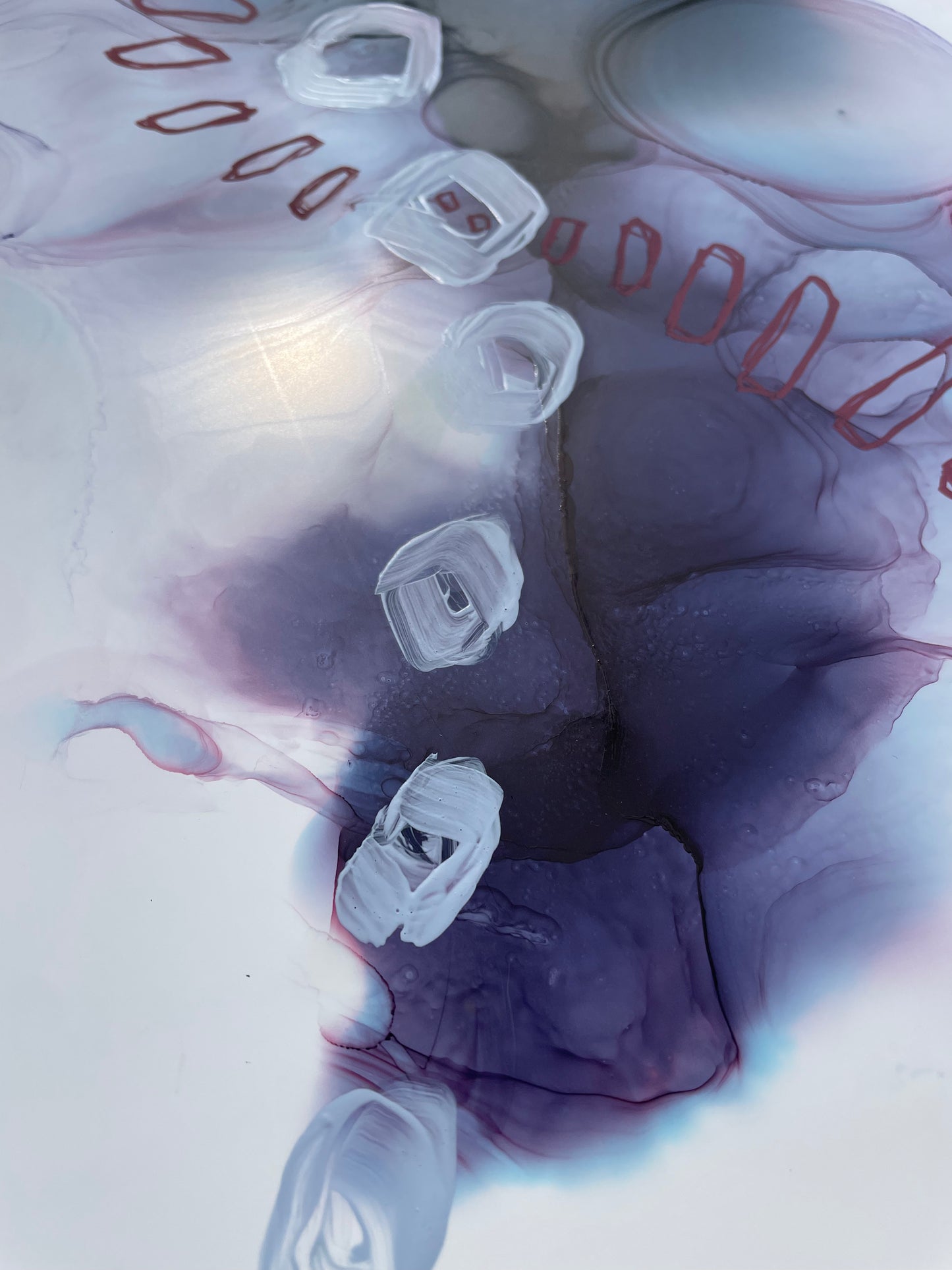 Within Temptation - Abstract Alcohol Ink Art