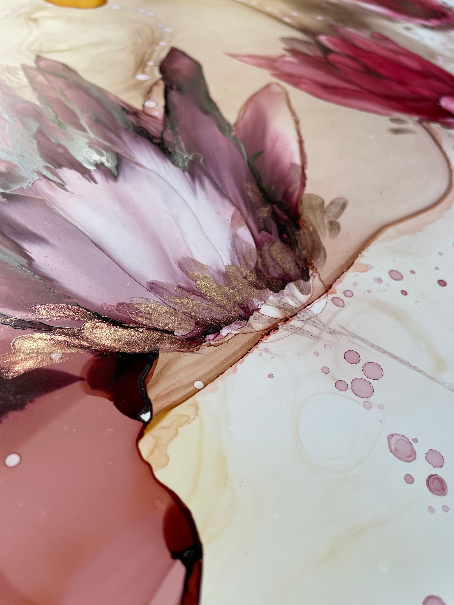 Autumn Splendor - Original floral painting in Autumn colors