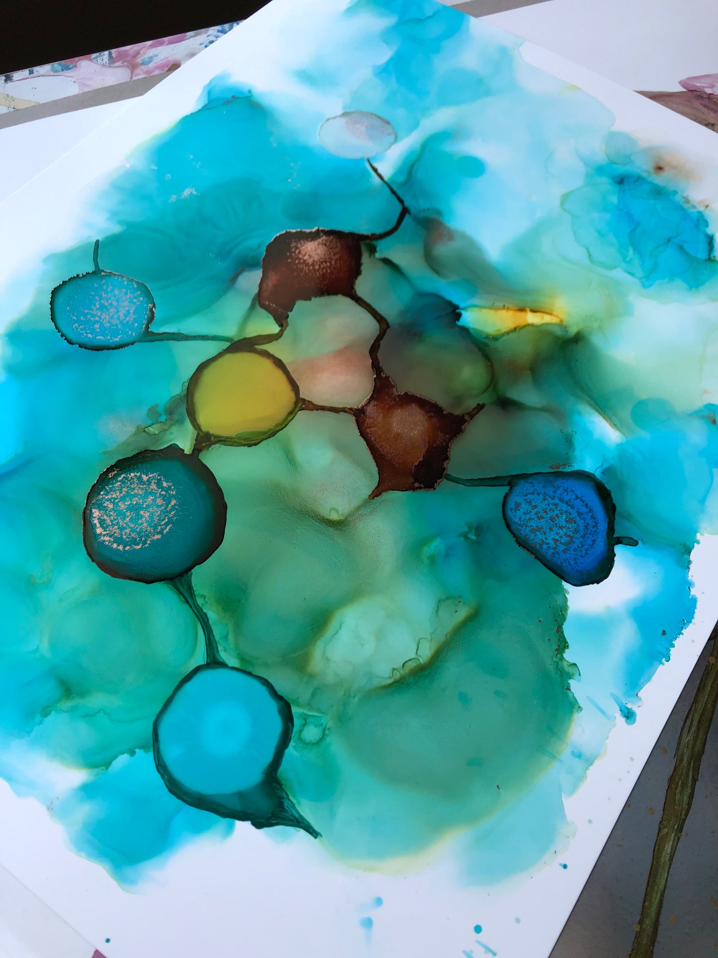 Molecular Cohesion - Aesthetic Alchemy Art