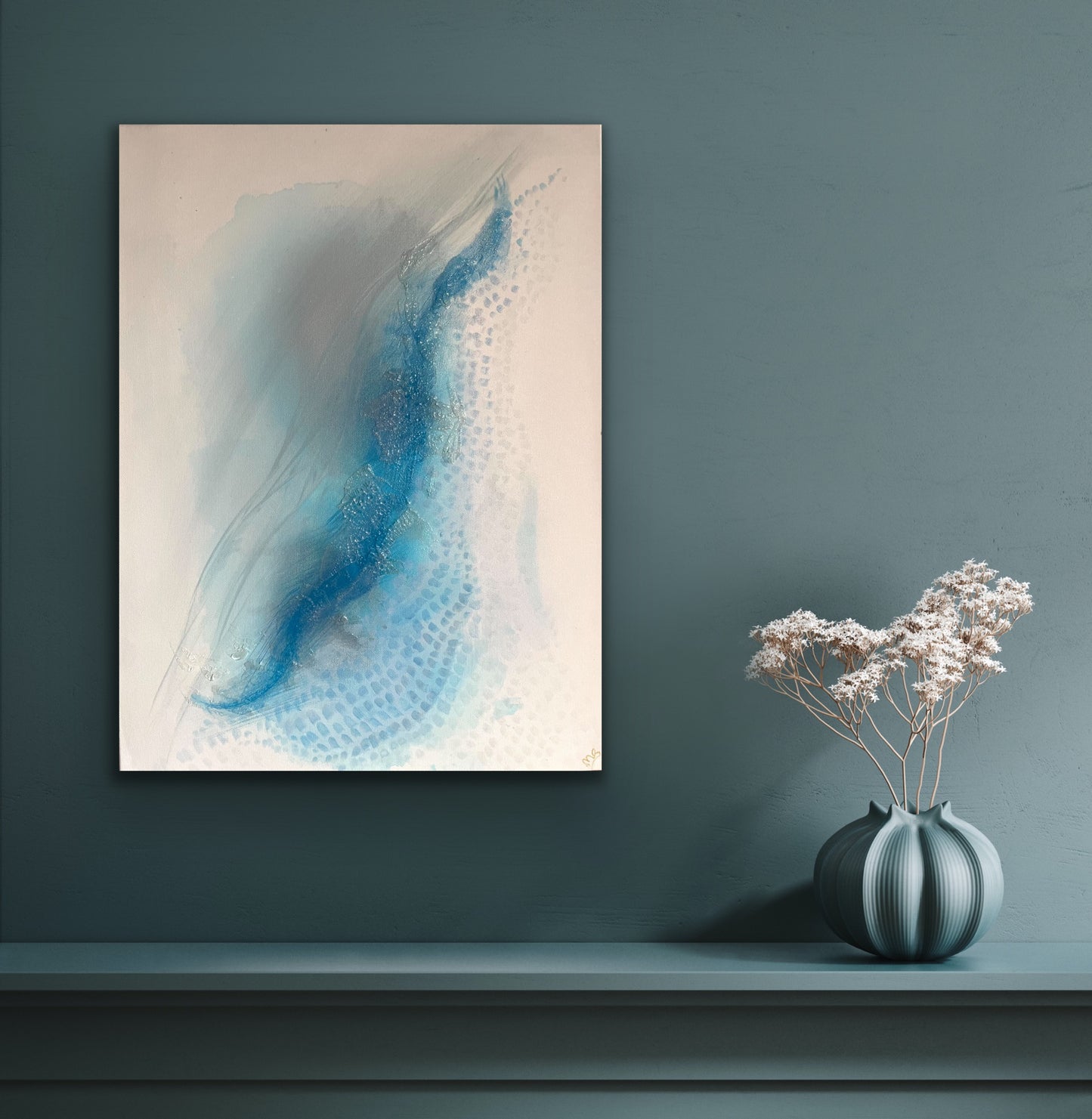 Morning Frost - Original Abstract Painting