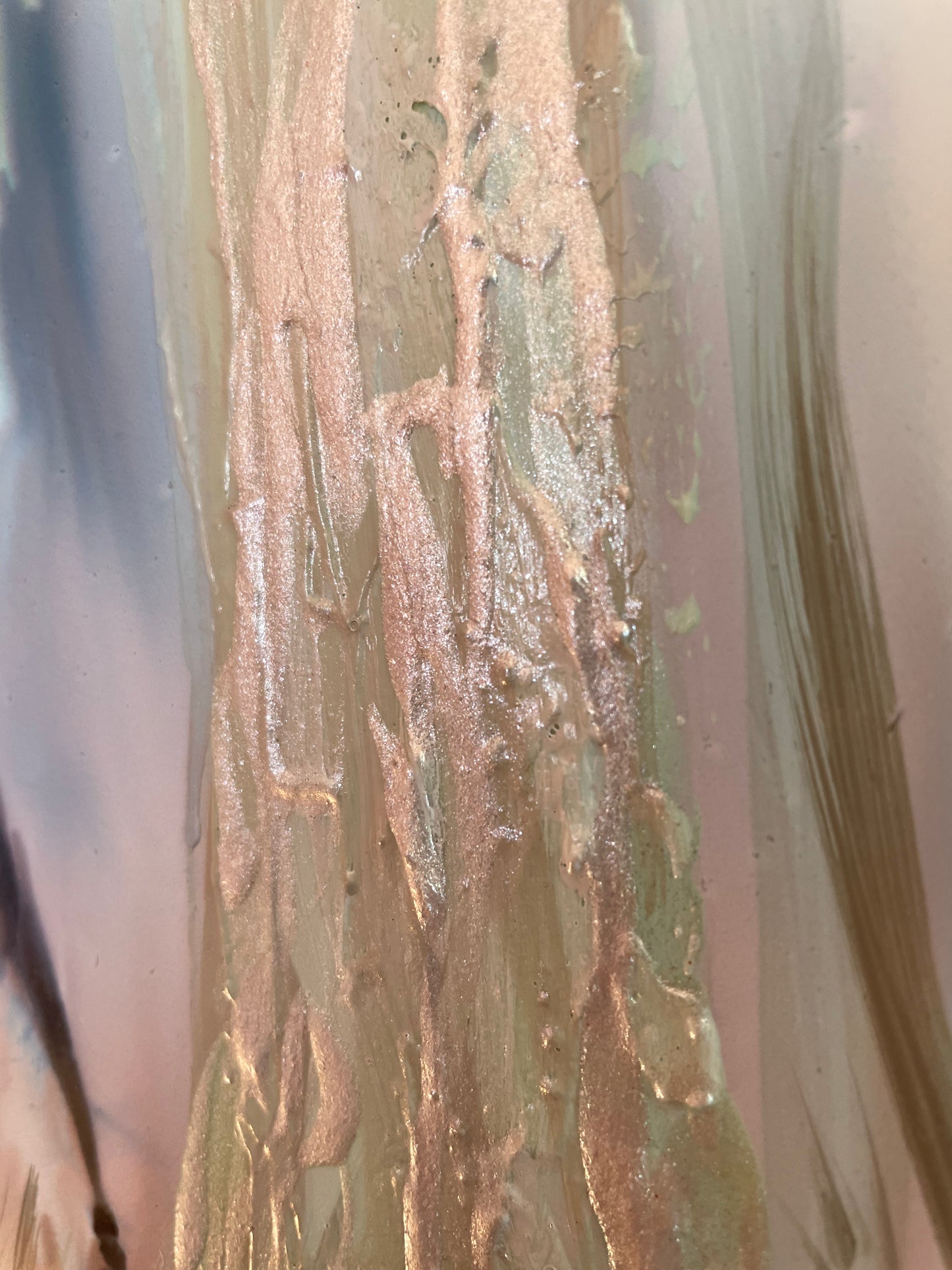 Ghost Gums - Original abstract forest painting