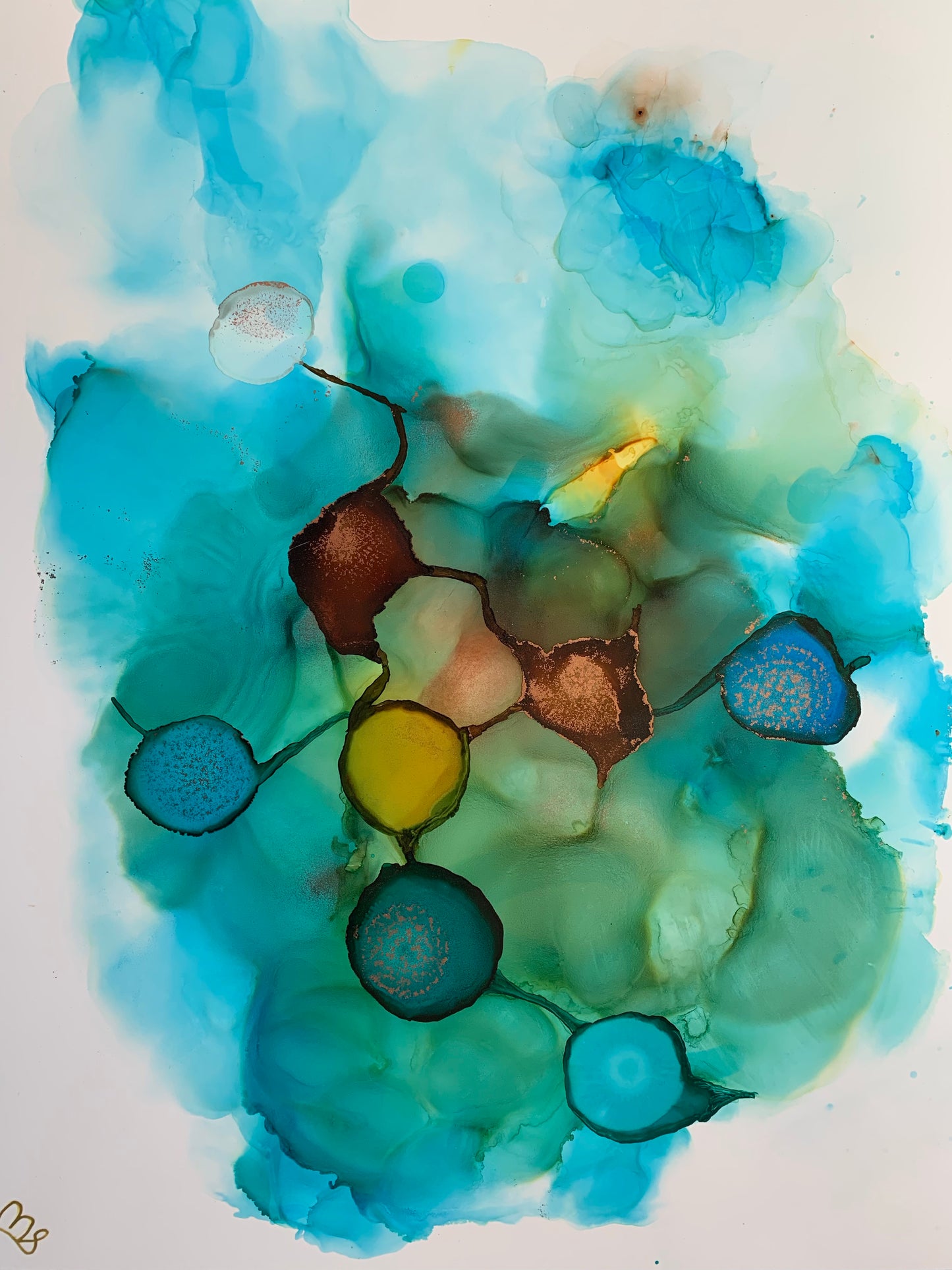 Molecular Cohesion - Aesthetic Alchemy Art