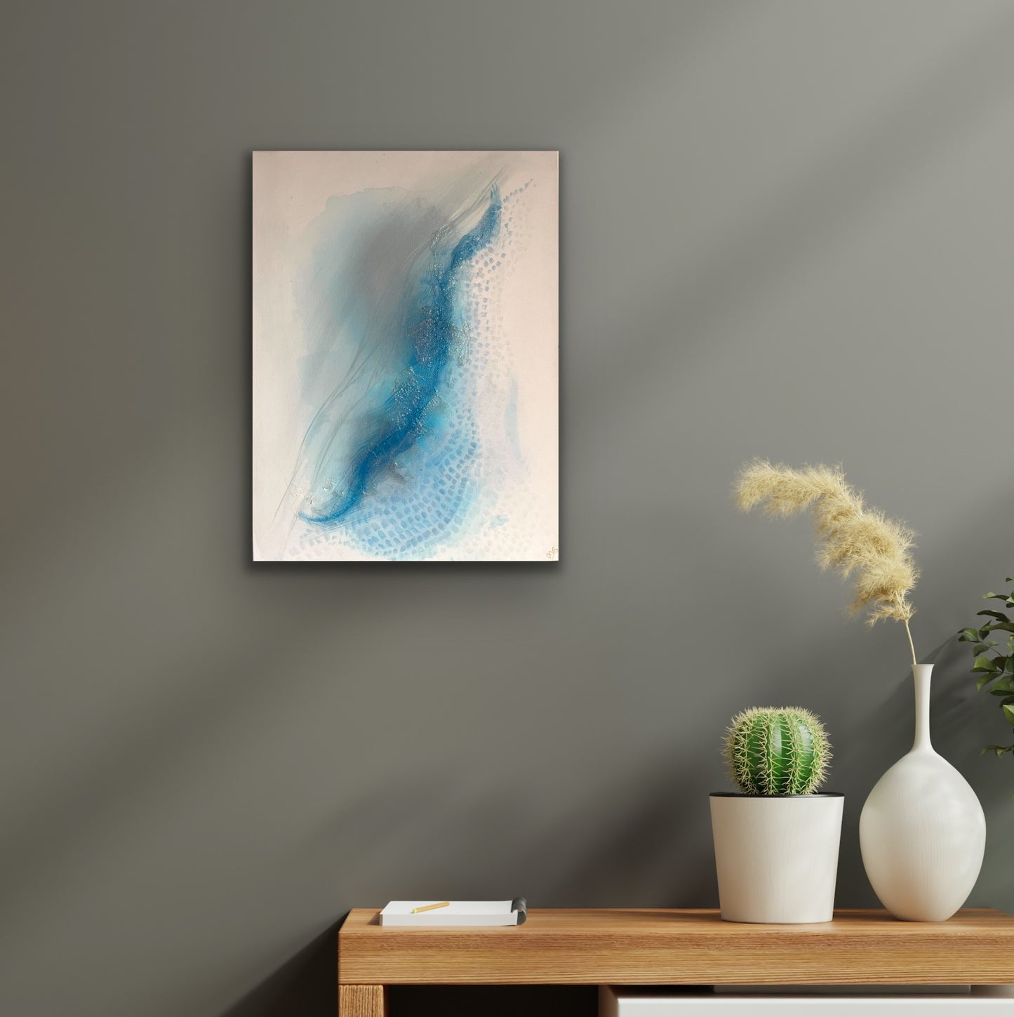 Morning Frost - Original Abstract Painting