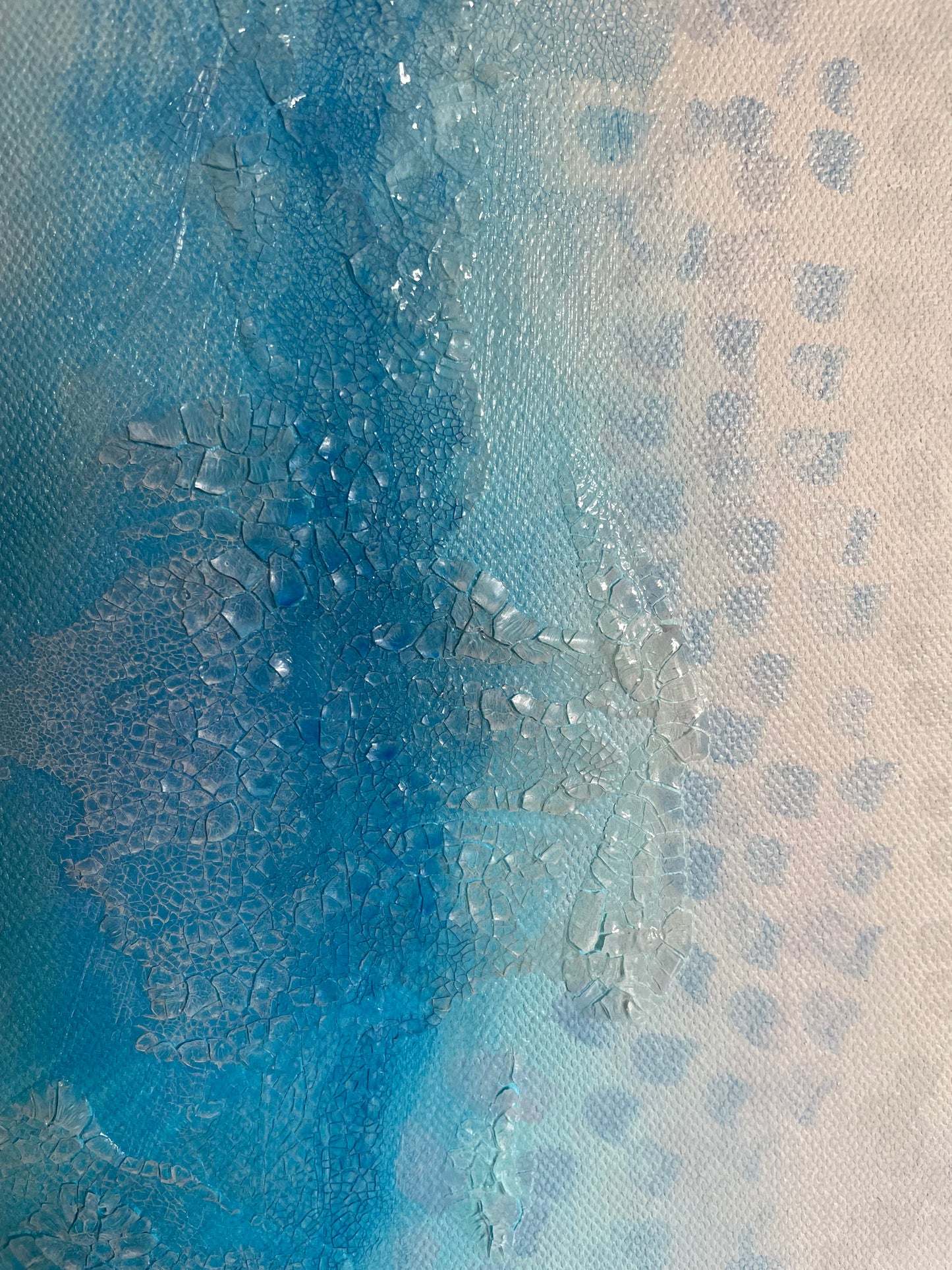 Morning Frost - Original Abstract Painting