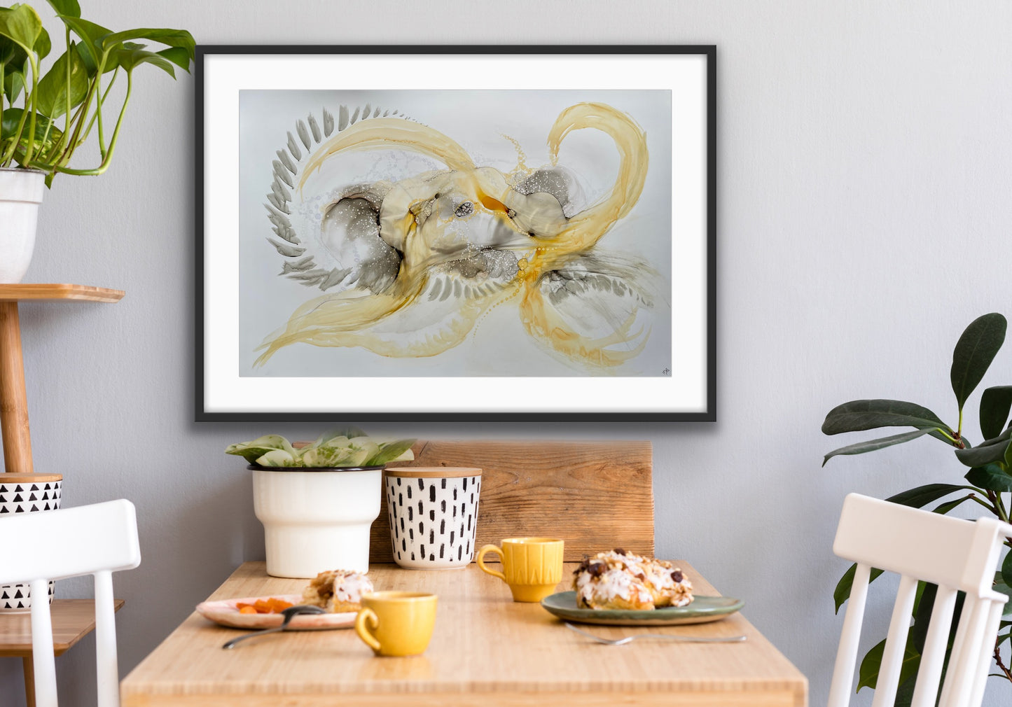 Fire breather - Abstract Dragon-Inspired Artwork