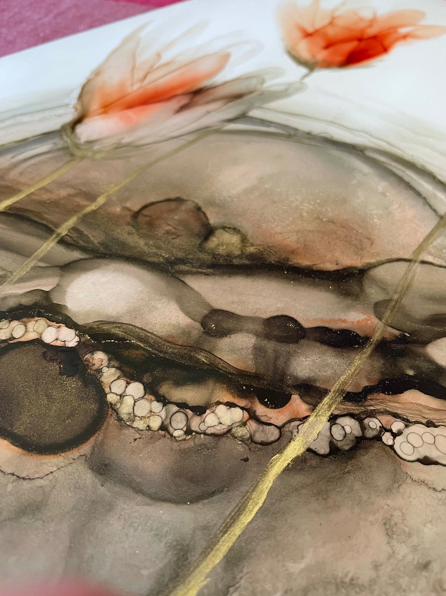 Grounded - Nature inspired abstract artwork