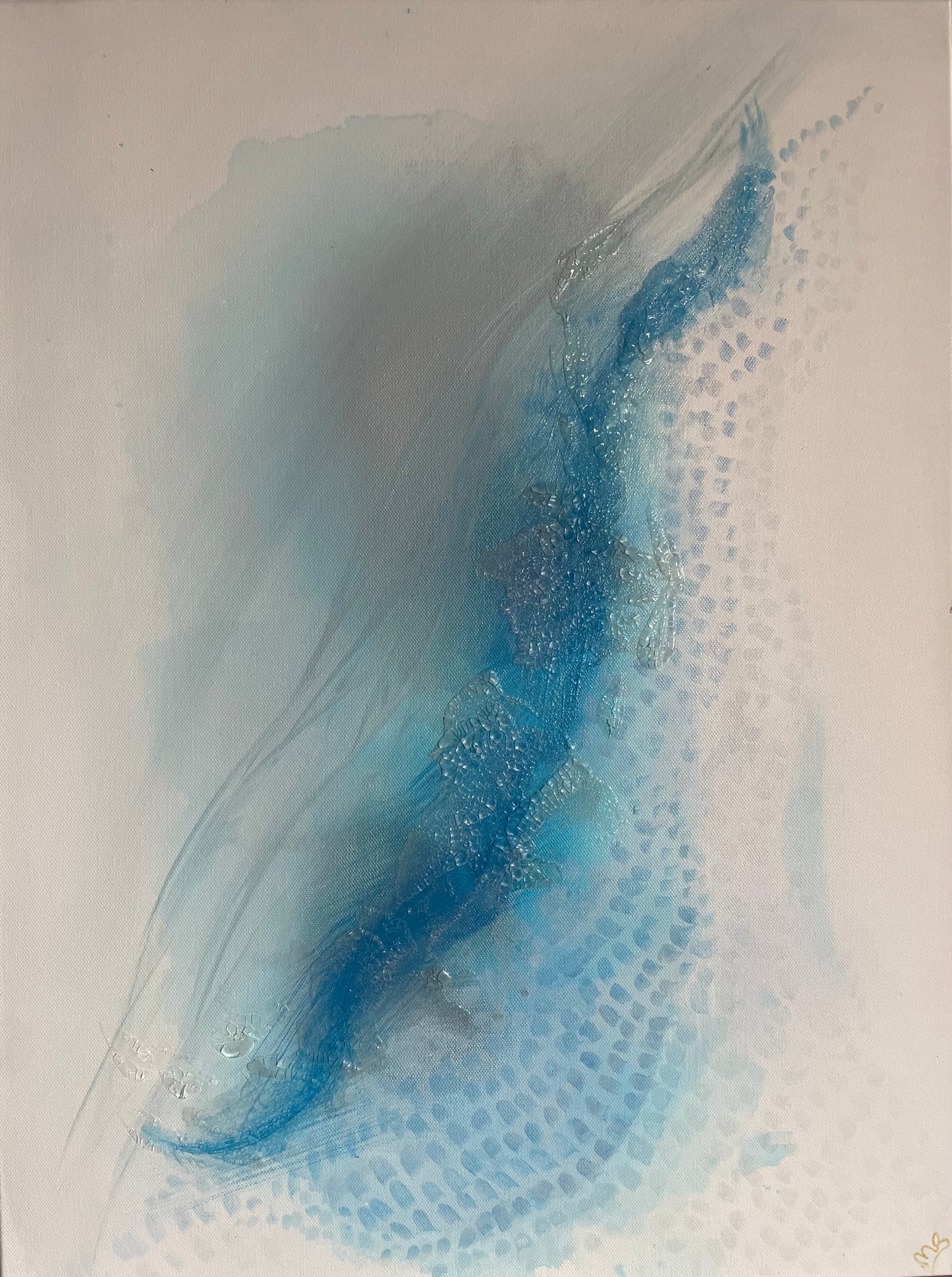 Morning Frost - Original Abstract Painting