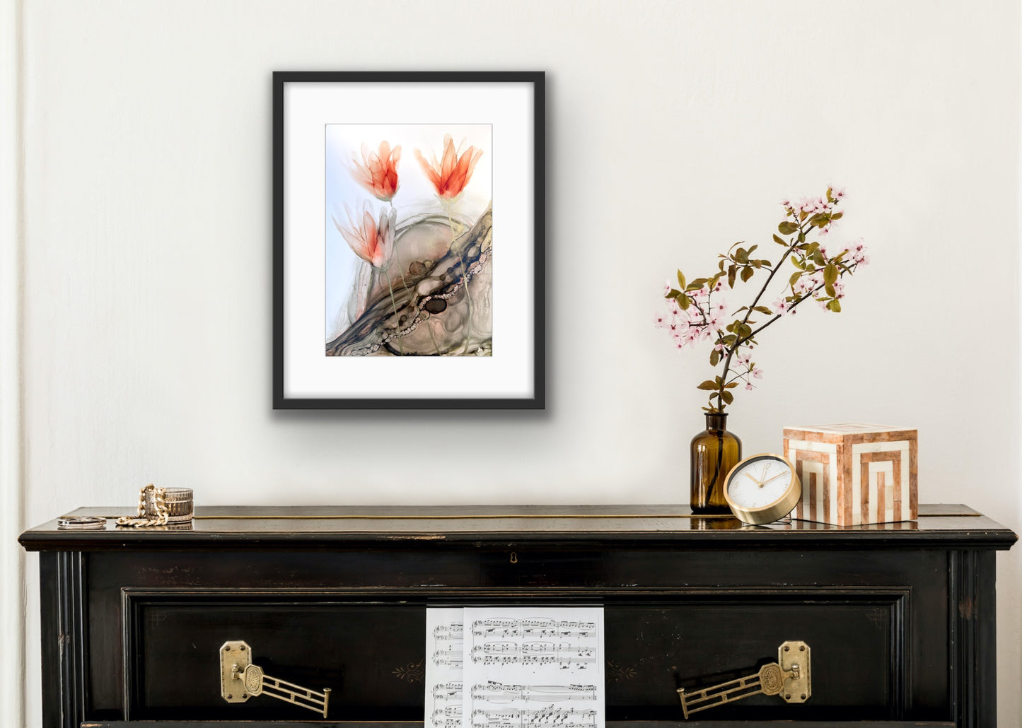 Grounded - Nature inspired abstract artwork