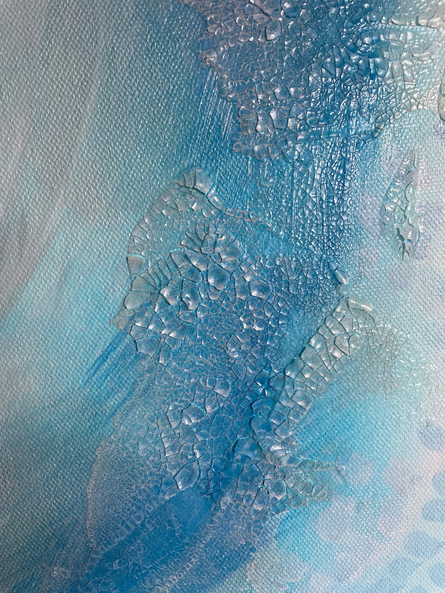 Morning Frost - Original Abstract Painting
