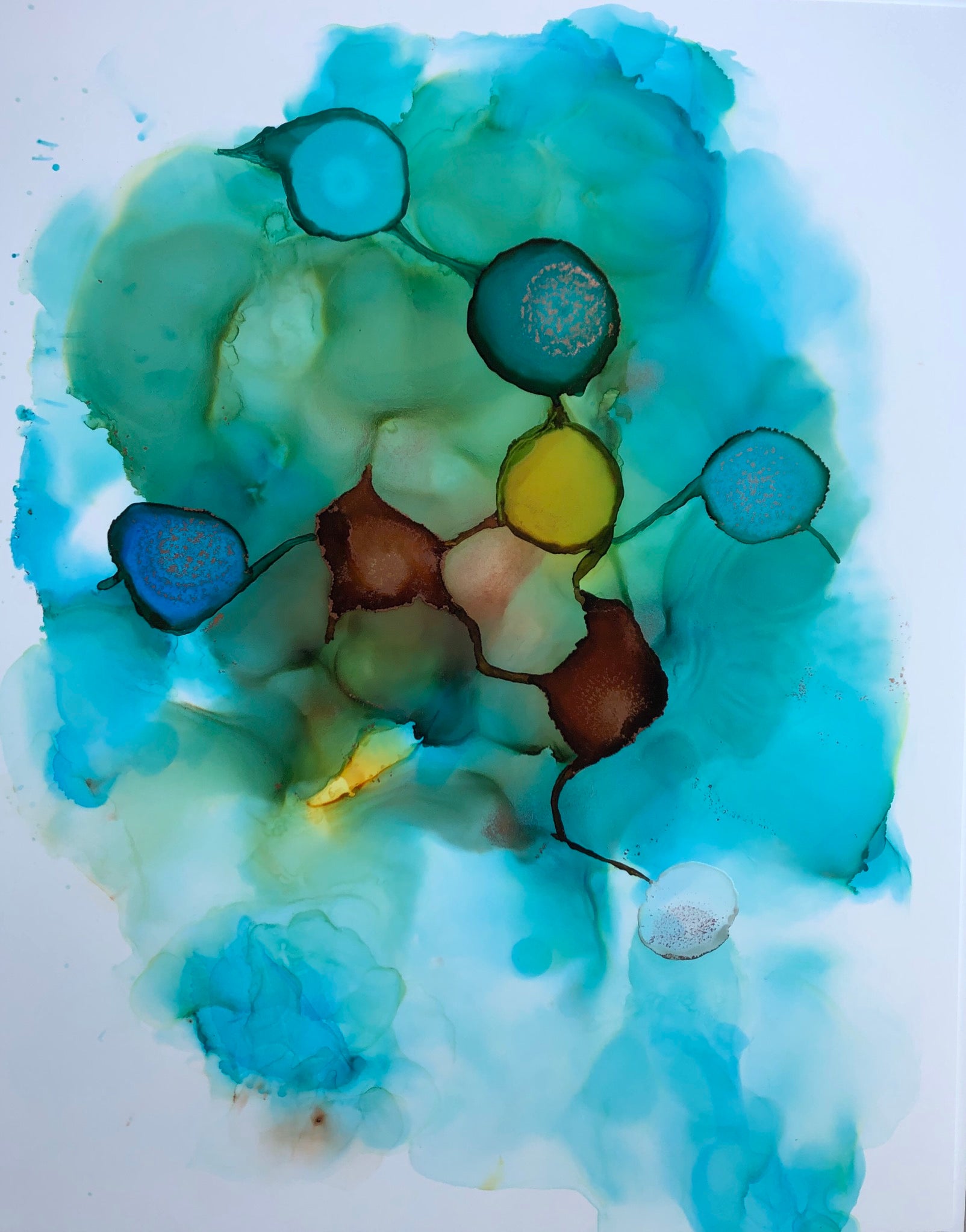 Creating Art with Alcohol Inks  Continuing Education at University of  Wisconsin-Eau Claire